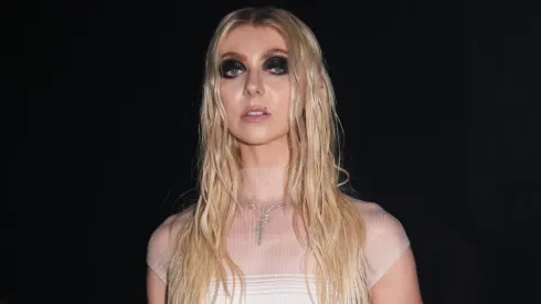 Taylor Momsen attends the Grace Ling show during New York Fashion Week.