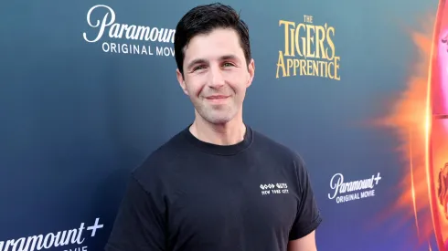Josh Peck attends "The Tiger's Apprentice" premiere event in 2024.
