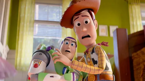 Tom Hanks and Tim Allen in Toy Story 5.