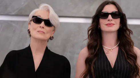 Meryl Streep and Anne Hathaway in The Devil Wears Prada 2.