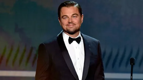Leonardo DiCaprio speaks onstage during the 26th Annual Screen Actors Guild Awards in 2020.