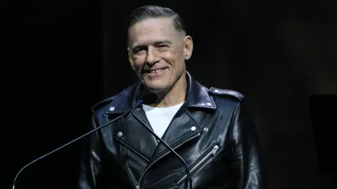 Bryan Adams speaks onstage during the 2022 Canadian Songwriters Hall Of Fame Gala at Massey Hall.