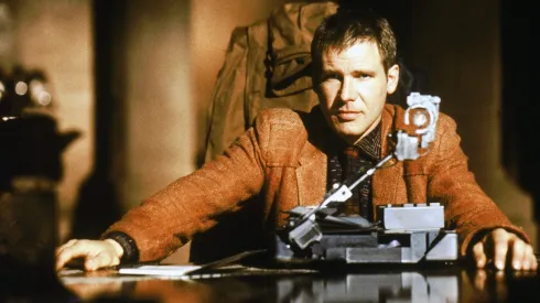 Harrison Ford in Blade Runner.