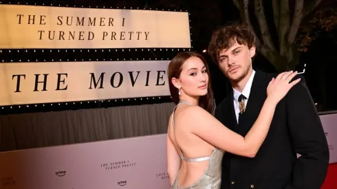 Christopher Briney and Lola Tung in The Summer I Turned Pretty Season 3 Premiere.