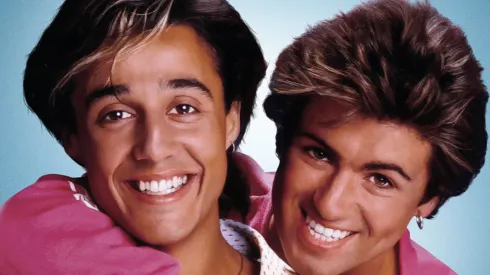 Andrew Ridgeley and George Michael of Wham!