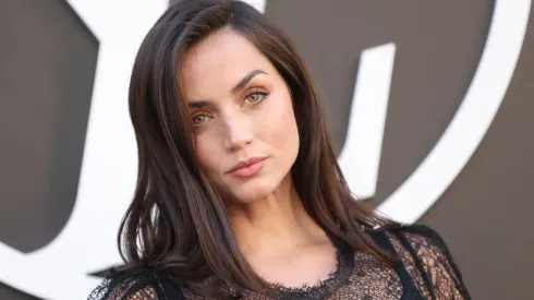 Ana de Armas attends the Louis Vuitton Paris Womenswear Spring-Summer 2025 show as part of Paris Fashion Week.