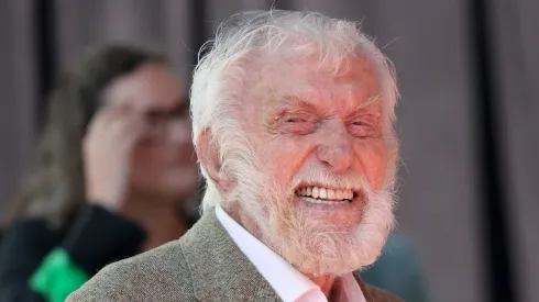Dick Van Dyke attends Carol Burnett's Hand and Footprint in the Cement Ceremony at TCL Chinese Theatre.