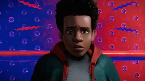 Shameik Moore in Spider-Man: Into the Spider-Verse (2018)