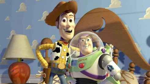 Tom Hanks and Tim Allen in Toy Story (1995)