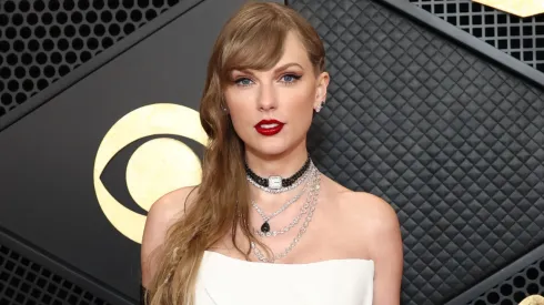 Taylor Swift attends the 66th GRAMMY Awards.