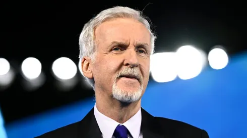 James Cameron attends the world premiere of James Cameron's "Avatar: The Way of Water" at the Odeon Luxe Leicester Square.