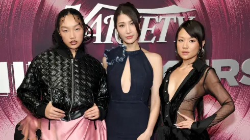 The singing voices of HUNTR/X from "KPop Demon Hunters", Audrey Nuna, EJAE and Rei Ami attend Variety's 9th Annual Hitmakers Brunch.
