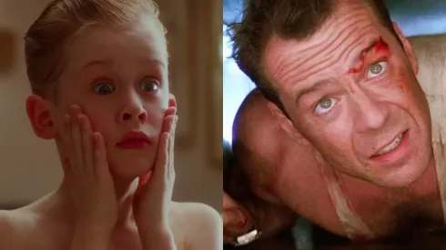 Macaulay Culkin in "Home Alone – Bruce Willis in "Die Hard."