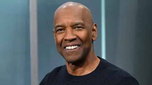 Denzel Washington attends a SiriusXM Town Hall with the cast of "Gladiator II" with host Mike Muse at SiriusXM Studios on November 21, 2024 in New York City.