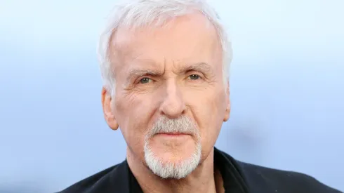 James Cameron attends the "Avatar: Fire And Ash" Photocall at Hotel Shangri-La.