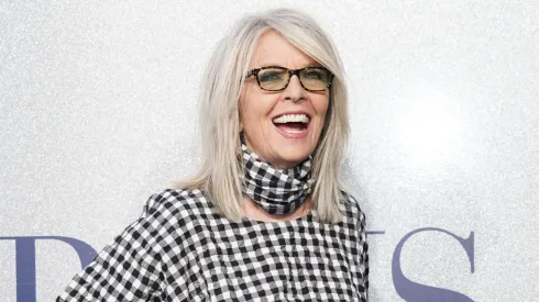 Diane Keaton attends the premiere of STX's "Poms" at Regal LA Live on May 1, 2019 in Los Angeles, California.