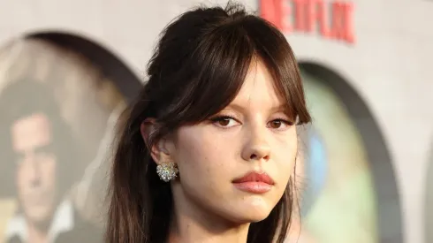 Mia Goth attends Netflix's "Frankenstein" Los Angeles Premiere.