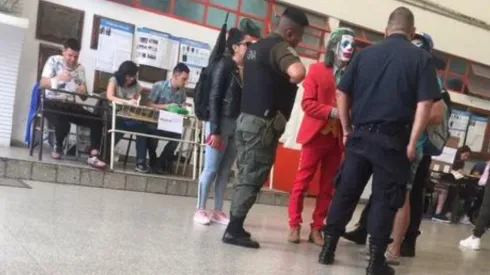 El Joker de Lanus votó en Argentina en las Elecciones Generales de octubre 2019