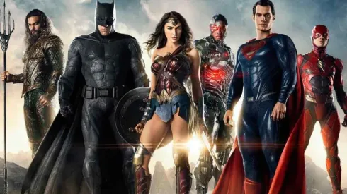 Póster oficial de "La Liga de la Justicia"