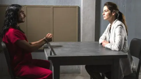 Mehdi Dehbi y Michelle Monaghan