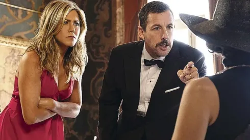 Jennifer Aniston y Adam Sandler