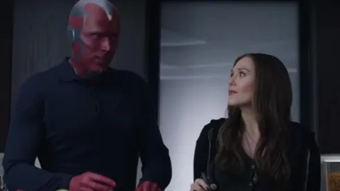 Elizabeth Olsen y Paul Bettany