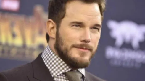 Chris Pratt en un evento de Marvel
