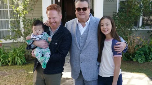 Jesse Tyler Ferguson y Eric Stonestreet en Modern Family