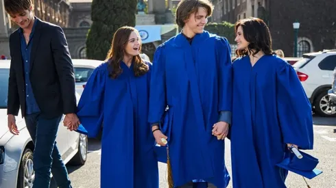 Jacob Elordi, Joey King, Joel Courtney y Meganne Young