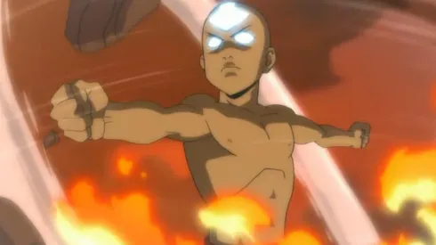Escena de la tercera temporada de Avatar: La Leyenda de Aang