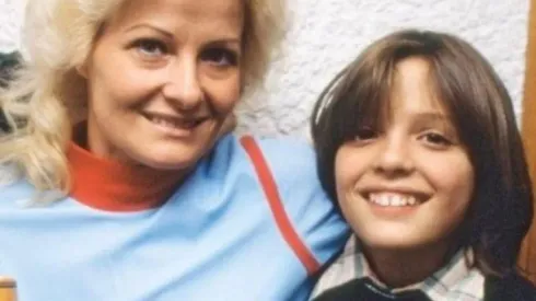 Marcela Basteri junto a Luis Miguel