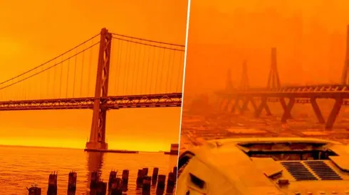Increíbles imágenes: incendios en California recuerdan escenas de Blade Runner