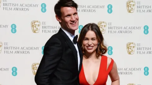 ¿La pareja del año? Emilia Clarke, fotografiada con Matt Smith