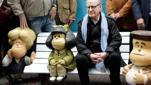 Falleció Quino, creador de 'Mafalda'.