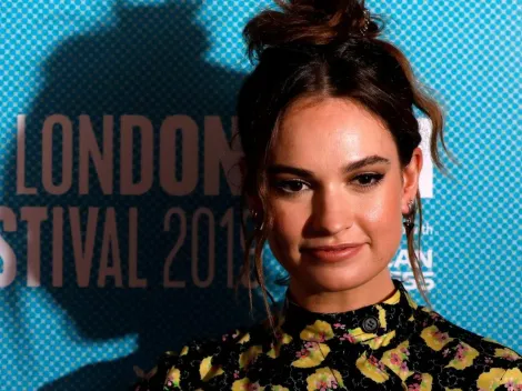 Lily James envuelta en un escándalo amoroso con Dominic West