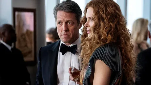 Hugh Grant y Nicole Kidman en The Undoing