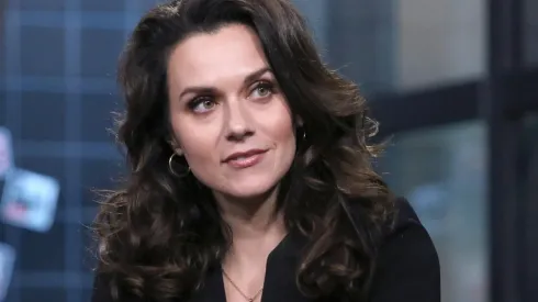 Hilarie Burton en los Build Studios