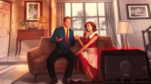 Nuevas fotos de 'WandaVision', la serie de Marvel para Disney+.