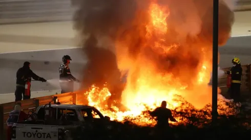 Explosión de película: accidente de Fórmula 1 parte en dos un auto