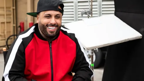 Nicky Jam en un evento de Sony