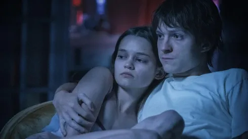 Tom Holland y Ciara Bravo en Cherry