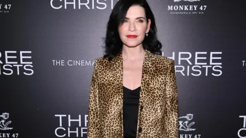 Julianna Margulies en la premiere de Three Christs