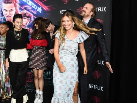 El elenco de Stranger Things tuvo un reencuentro virtual por Navidad
