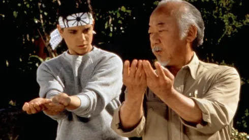 Pat Morita en Karate Kid