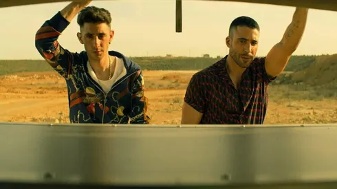 Christian y Moisés en Sky Rojo.