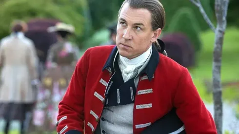 Tobías Menzies en su papel de Black Jack Randall.