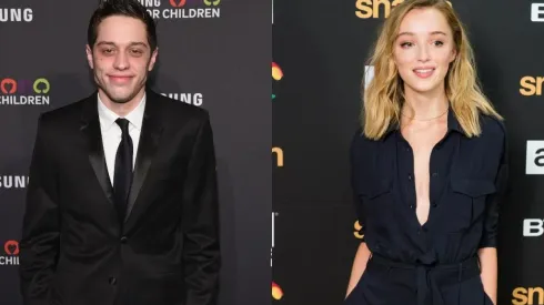 Pete Davidson y Phoebe Dynevor.
