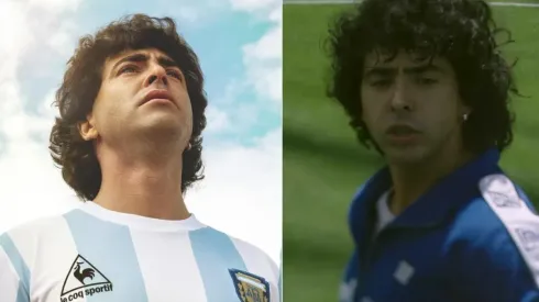 Nazareno Casero es uno de los actores que interpreta a Diego Maradona (Foto: Amazon Prime)