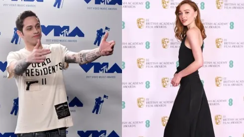 Pete Davidson y Phoebe Dynevor.