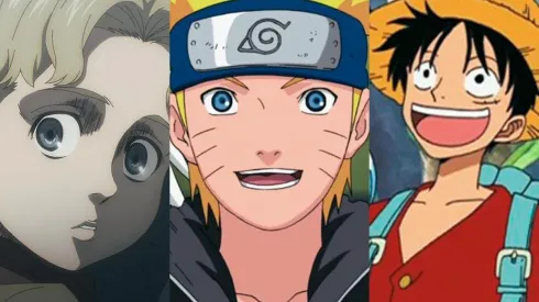 One Piece, Naruto y Shingeki no Kyojin